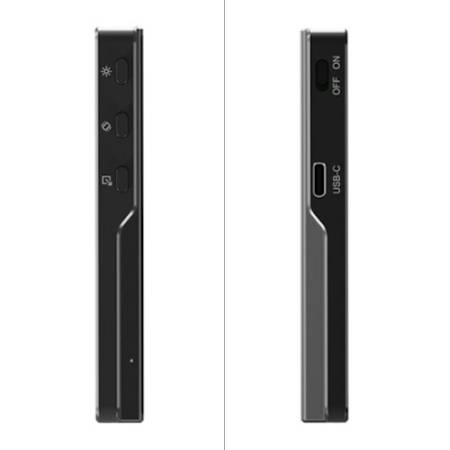 AVMATRIX VM40 - monitor podglądowy dla vlogerów i twórców mobilnych, USB-C, HDMI, 1080p_Monitor z prawej i z lewej / Sterowanie_2